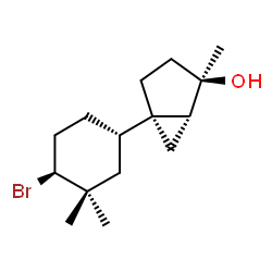 ChemSpider 2D Image | bromocyclococanol | C15H25BrO