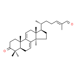 ChemSpider 2D Image | ganoderal A | C30H44O2