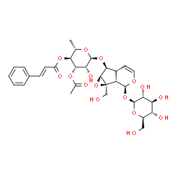 ChemSpider 2D Image | Gmelinoside L | C32H40O16