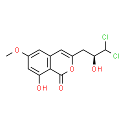 ChemSpider 2D Image | Dichlorodiaporthin | C13H12Cl2O5