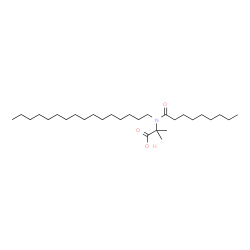 ChemSpider 2D Image | N-Hexadecyl-2-methyl-N-nonanoylalanine | C29H57NO3