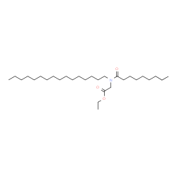 ChemSpider 2D Image | Ethyl N-hexadecyl-N-nonanoylglycinate | C29H57NO3