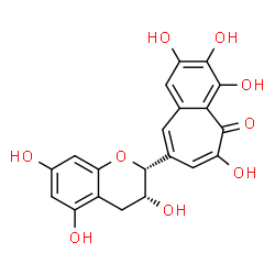 ChemSpider 2D Image | epi-Theaflagallin | C20H16O9