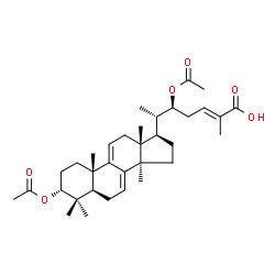 ChemSpider 2D Image | ganoderic acid R | C34H50O6