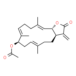 ChemSpider 2D Image | kericembrenolide B | C22H30O4