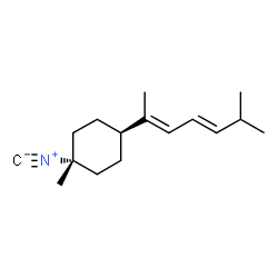 ChemSpider 2D Image | 3-isocyanotheonellin | C16H25N