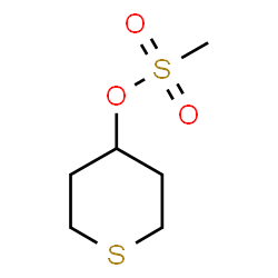 ChemSpider 2D Image | Tetrahydro-2H-thiopyran-4-yl methanesulfonate | C6H12O3S2