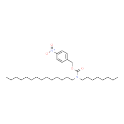 ChemSpider 2D Image | 4-Nitrobenzyl octyl(tetradecyl)carbamate | C30H52N2O4