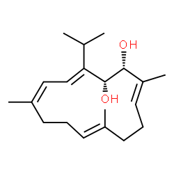 ChemSpider 2D Image | sarcophytol K | C20H32O2