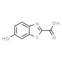 ChemSpider 2D Image | 6-Hydroxy-1,3-benzothiazole-2-carboxylic acid | C8H5NO3S