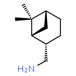 ChemSpider 2D Image | 1-[(1R,2S,5R)-6,6-Dimethylbicyclo[3.1.1]hept-2-yl]methanamine | C10H19N