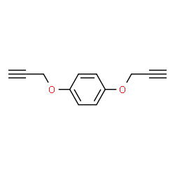 ChemSpider 2D Image | 1,4-Bis(2-propyn-1-yloxy)benzene | C12H10O2
