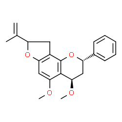 ChemSpider 2D Image | Methylhildgardtol A | C22H24O4