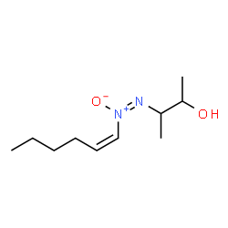ChemSpider 2D Image | 3-[(E)-(1Z)-1-Hexen-1-yl-ONN-azoxy]-2-butanol | C10H20N2O2