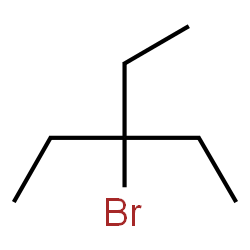 ChemSpider 2D Image | 3-Bromo-3-ethylpentane | C7H15Br