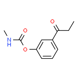 ChemSpider 2D Image | 3-Propionylphenyl methylcarbamate | C11H13NO3