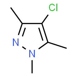 ChemSpider 2D Image | 4-chloro-1,3,5-trimethylpyrazole | C6H9ClN2