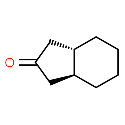 ChemSpider 2D Image | 2-Indanone, hexahydro-, trans- | C9H14O