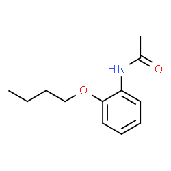 ChemSpider 2D Image | N-(2-Butoxyphenyl)acetamide | C12H17NO2
