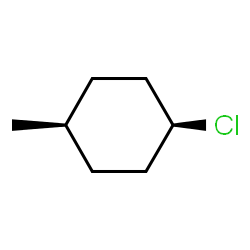 ChemSpider 2D Image | cis-1-Chloro-4-methylcyclohexane | C7H13Cl