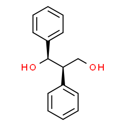 ChemSpider 2D Image | (1R,2R)-1,2-Diphenyl-1,3-propanediol | C15H16O2