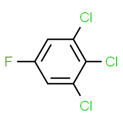ChemSpider 2D Image | 1,2,3-Trichloro-5-fluorobenzene | C6H2Cl3F