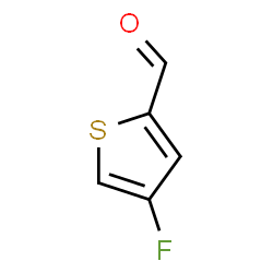 ChemSpider 2D Image | 4-Fluoro-2-thiophenecarbaldehyde | C5H3FOS