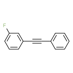 ChemSpider 2D Image | 1-Fluoro-3-(phenylethynyl)benzene | C14H9F