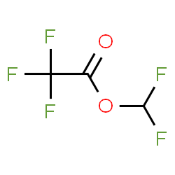 ChemSpider 2D Image | Difluoromethyl trifluoroacetate | C3HF5O2