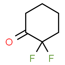 ChemSpider 2D Image | 2,2-Difluorocyclohexanone | C6H8F2O
