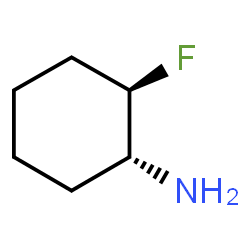 ChemSpider 2D Image | (1R,2R)-2-Fluorocyclohexanamine | C6H12FN