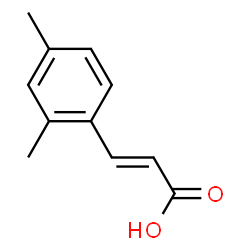 ChemSpider 2D Image | 2,4-Dimethylcinnamic acid | C11H12O2