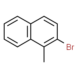 ChemSpider 2D Image | 2-Bromo-1-methylnaphthalene | C11H9Br