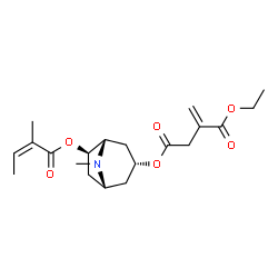 ChemSpider 2D Image | Schizanthine L | C20H29NO6