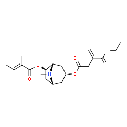 ChemSpider 2D Image | Schizanthine M | C20H29NO6