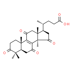 ChemSpider 2D Image | Lucidenic acid F | C27H36O6