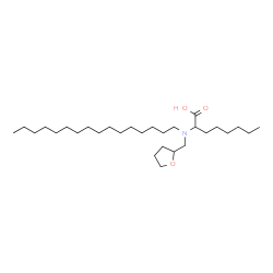 ChemSpider 2D Image | 2-[Hexadecyl(tetrahydro-2-furanylmethyl)amino]octanoic acid | C29H57NO3