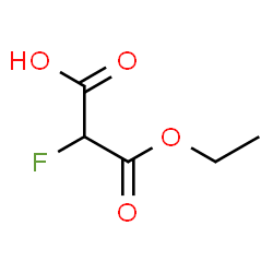 ChemSpider 2D Image | 3-Ethoxy-2-fluoro-3-oxopropanoic acid | C5H7FO4