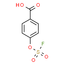 ChemSpider 2D Image | 4-[(Fluorosulfonyl)oxy]benzoic acid | C7H5FO5S