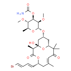 ChemSpider 2D Image | auriside B | C30H44BrNO11