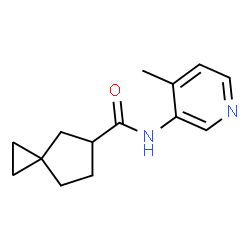 ChemSpider 2D Image | N-(4-Methyl-3-pyridinyl)spiro[2.4]heptane-5-carboxamide | C14H18N2O