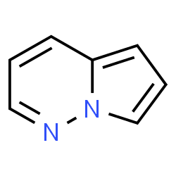 ChemSpider 2D Image | Pyrrolo[1,2-b]pyridazine | C7H6N2