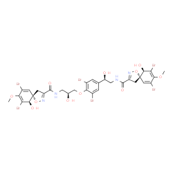 ChemSpider 2D Image | SR-fistularin-3 | C31H30Br6N4O11