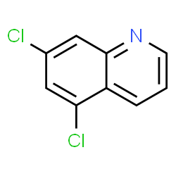 ChemSpider 2D Image | 5,7-Dichloroquinoline | C9H5Cl2N