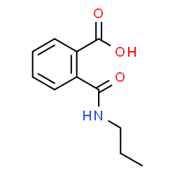 ChemSpider 2D Image | 2-(Propylcarbamoyl)benzoic acid | C11H13NO3