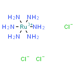 ChemSpider 2D Image | Hexaammineruthenium(3+) trichloride | H18Cl3N6Ru