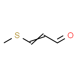 ChemSpider 2D Image | 3-(Methylthio)-2-propenal | C4H6OS
