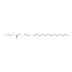 ChemSpider 2D Image | TRIDECETH-2 CARBOXAMIDE MEA | C19H39NO4