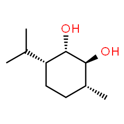 ChemSpider 2D Image | (1S,2S,3R,6R)-3-Isopropyl-6-methyl-1,2-cyclohexanediol | C10H20O2