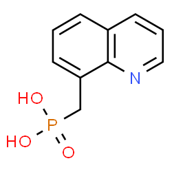 ChemSpider 2D Image | (8-Quinolinylmethyl)phosphonic acid | C10H10NO3P